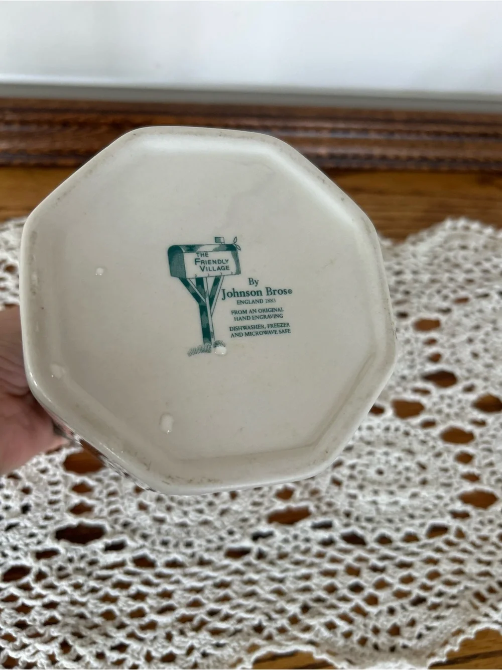 Vintage Johnson Brothers Beverage Pitcher “The Friendly Village” Collection EUC